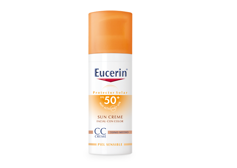 Eucerin Sun Creme Tinted CC Medium FPS 50+