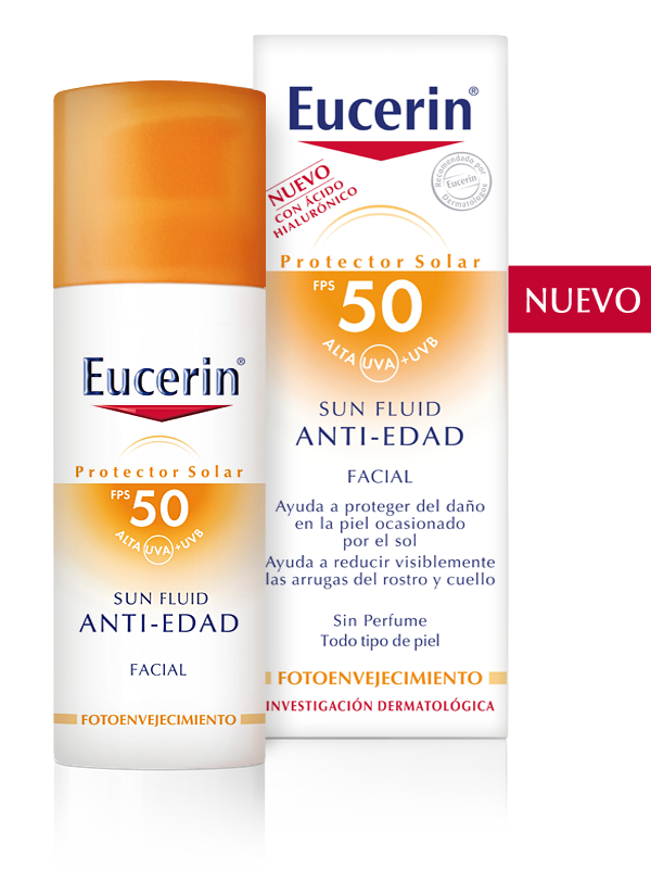 Eucerin Sun Fluid Anti-Edad FPS 50